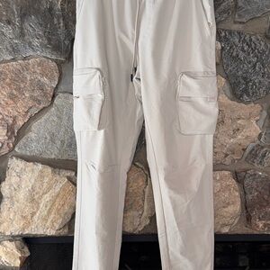 Tahari Men's Light Beige Cargo Pants